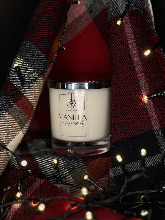 Vanilla & Peppermint Candle