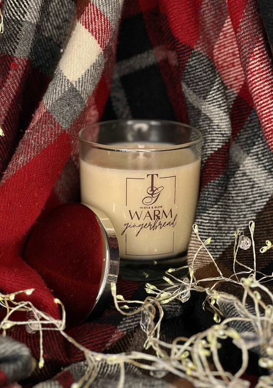 Warm Gingerbread Candle